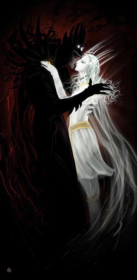 Melkor Morgoth Fanart, Sauron X Morgoth, Melkor X Sauron, Morgoth And Sauron, Develv Deviantart, Sauron And Melkor, Sauron Melkor, Halbrand Sauron, Sauron Morgoth