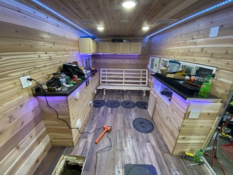 Ice Fishing Trailer, Ice Shack Interior, Ice Fishing Shack Ideas, Ice Fishing Huts, Ice Hut, Hut Ideas, Fishing House, Ice Fishing Shack, Ice Shanty