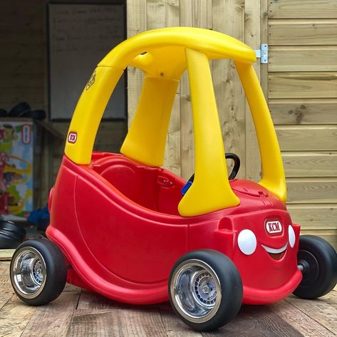 KCM on Instagram: “Been a minute since we’ve done a classic red and yellow build. This one is already on its way to make a little boys Birthday extra special👍” Baby Cars, Car Jokes, Big Wheels, Urban Beauty, Kids Car, Yellow Car, Dancing Aesthetic, Car Mods, Mini Car