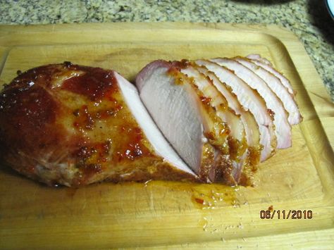 Smoked Pork Loin Smoked Pork Loin, Pepper Jelly, Smoked Pork, Pork Loin, Jelly, Grilling, Glaze, Sauce, Stuffed Peppers