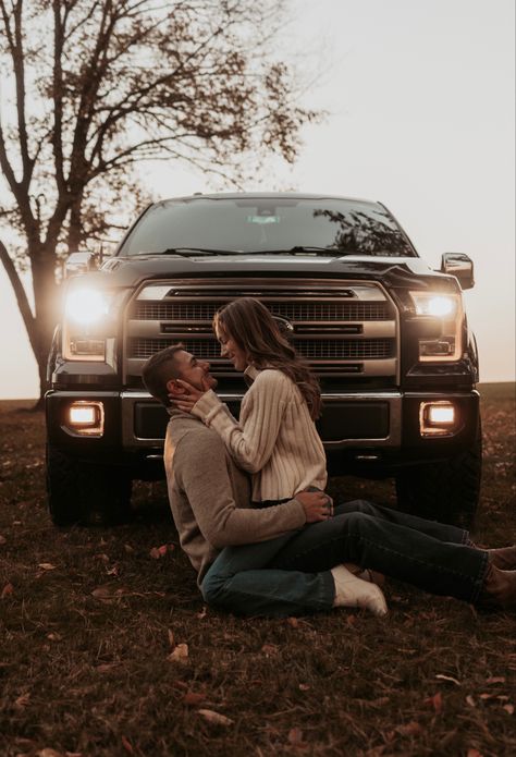 #couples #photoshoot #couplesphotoshoot #fall #fallphotoshoot #countrycouplegoals #countrycouples #ford #fordtruck #f150 #truckphotoshoot Truck Bed Date Photoshoot, Truck Bed Photoshoot Couple, Truck Couple, Couples Fall Photoshoot, Country Couple Photos, Truck Bed Date, Dark Couple, Country Couple Pictures, Country Relationship Goals