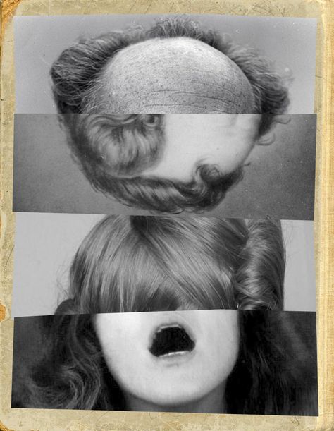 Collage UNTITLED 2014 W. Strempler Tumblr Altered Portraits, Cool Collages, Potsdam Germany, Dead Alive, Collage Photography, Loui Jover, Paper Art Projects, Art Collages, Art Production