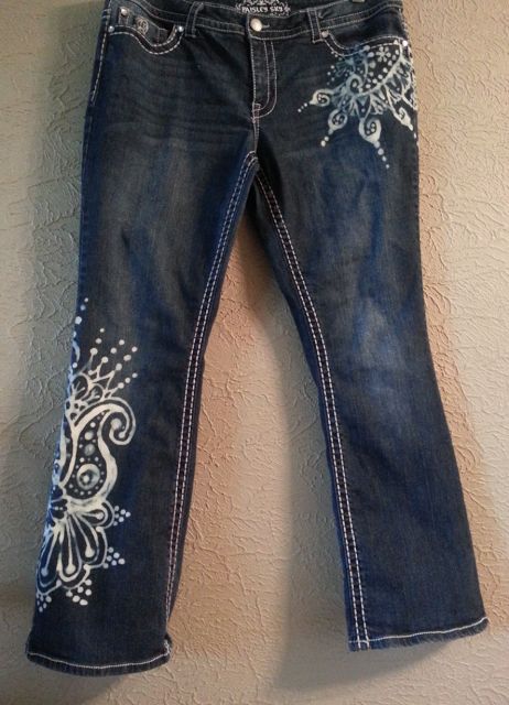 Bleach jeans diy