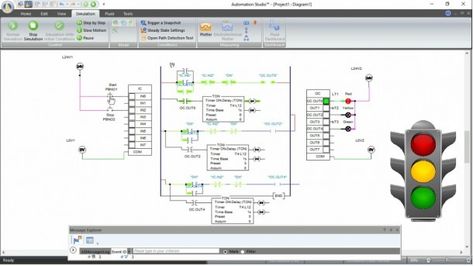 Traffic Signal Plc Ladder Programming Complete Project Ladder Logic, Holographic Projection, Programmable Logic Controllers, Plc Programming, Iot Projects, Radio Design, Automation Technology, Programming Tutorial, Electronics Basics