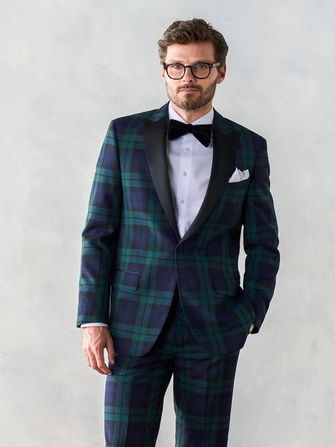 Elevate your formalwear game with our Custom Black Watch Tartan Tuxedo. Crafted to perfection, this 3-piece suit combines traditional Scottish design with modern tailoring. Whether it's a wedding, gala, or special occasion, stand out in style with this exquisite ensemble.Tailored for elegance and comfort, this classic ensemble is a testament to Scottish heritage and timeless style. With its impeccable craftsmanship and personalized touch, it's sure to turn heads wherever you go Tartan Wedding Suit, Tartan Tuxedo, Luxury Tuxedo, Tartan Suit, Mens Wedding Suits, 2025 Christmas, Tartan Pants, Formal Tuxedo, Black Watch Tartan