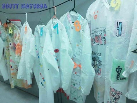 Lab week idea; Lab coat decorating contest! Lab Week Decorating Ideas, Lab Week Decorations, Lab Week Ideas, Lab Week Games, Lab Week 2023, Idea Lab, Lab Humor, Clinical Laboratory, Med Lab