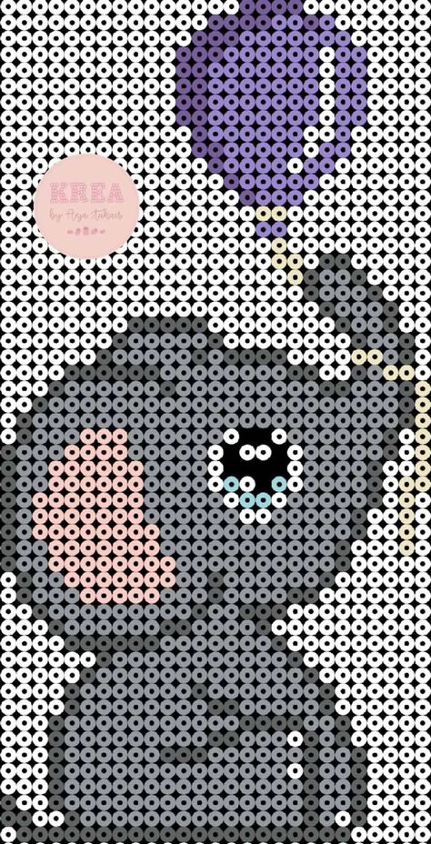 Hama Mini, Easy Perler Bead Patterns, Pokemon Perler Beads, Melty Bead Patterns, Baby Elefant, Hama Beads Design, Beads Design, Hama Beads Patterns, Hamma Beads