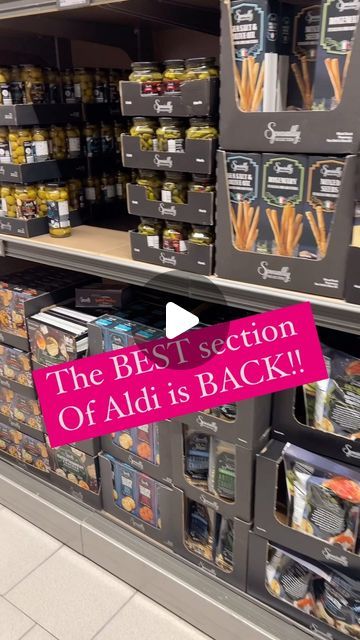 ALDI All The Time 💙🧡💛 on Instagram: "This section of Aldi is the BEST thing they’ve come up with in recent years lol what’s your favorite charcuterie items?!   Mine would have to be the tapenades, crostini toast and caramelized onion chutney!" Charcuterie Items, Onion Chutney, Food Boards, Charcuterie And Cheese Board, Charcuterie Recipes, Seafood Boil, Caramelized Onion, Grazing Tables, Food Crafts