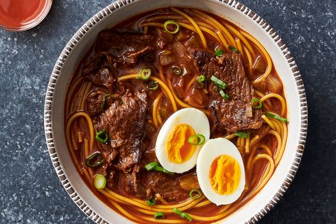 Yakamein  Recipe Beef Yakamein New Orleans, New Orleans Soup, Lanzhou Beef Noodle Soup, Shrimp Yakamein Recipe, New Orleans Yakamein Recipe, Yaka Mein Recipe New Orleans, Yakamein New Orleans, Yakamein Recipe, Asian Noodle Soup