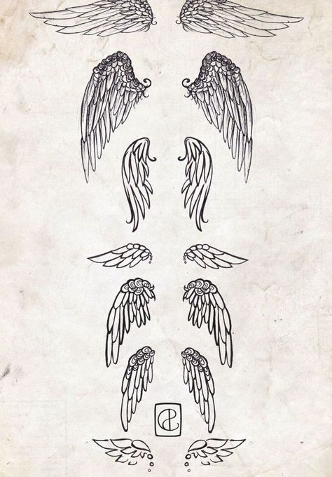 Pictures Of Small Angel Wing Tattoos | Cool Tattoos - Bonbaden Small Angel Wing Tattoo, Alas Tattoo, Wing Tattoos, Small Angel Wings, Wing Tattoo Designs, Kunst Tattoos, Marvel Tattoos, Angel Wings Tattoo, Wing Tattoo