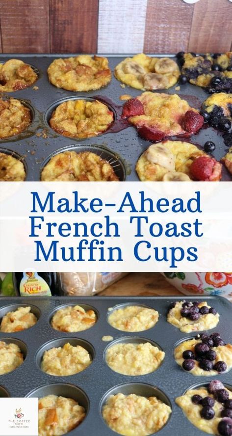 Breakfast Muffins For Kids, Muffins For Kids, Make Ahead French Toast, French Toast Bites, French Toast Casserole Easy, Muffins Breakfast, French Toast Muffins, Motherhood Lifestyle, French Toast Breakfast