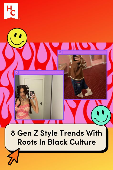 These Gen Z style trends have roots in black culture. Learn the important difference between appreciation and appropriation. Gen Z Style Aesthetic, Gen Alpha Aesthetic, Gen Z Design Trends, Gen Z Graphic Design, Gen Z Design, Gen Z Trends, Gen Z Culture, Gen Z Aesthetic, Gen Z Style