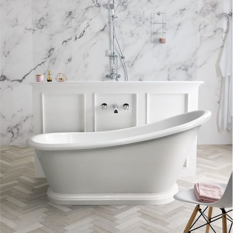 Traditional Baths - BC Designs | Luxury Designer Bathrooms Designer Bathrooms, Bath Paint, Slipper Bath, Small Bathtub, North Berwick, Wall Mounted Taps, Traditional Baths, Ideal Bathrooms, Bath Panel