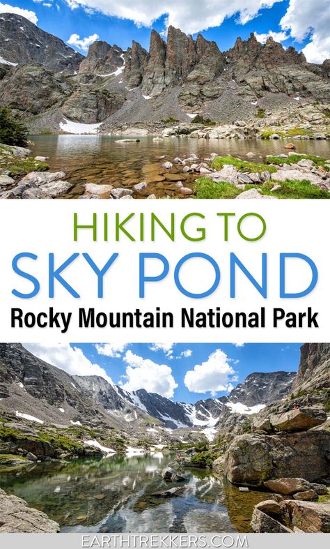 Sky Pond Rocky Mountain National Park, Rocky Mountain National Park Colorado, Utah Road Trip, Colorado Vacation, National Park Road Trip, Colorado Travel, Estes Park, Rocky Mountain National, National Parks Trip