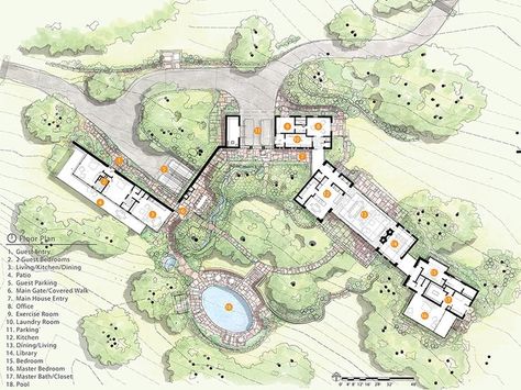 Compound Community, Compound Layout, Family Compound Ideas Layout, Estate Grounds, Compound Design, Compound House, Pocket Neighborhood, Multigenerational House, Multigenerational Living