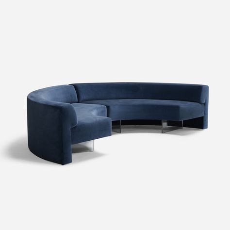 Curved Sectional Sofa, Round Sofa Chair, Curved Sectional, Vladimir Kagan, Round Sofa, Modern Sofa Sectional, Curved Sofa, Chaise Design, Sofa Sale