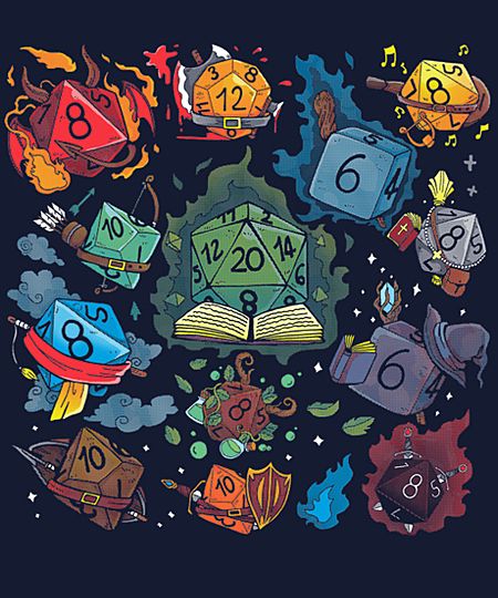 Dice World t-shirt Day Of The Shirt, Dungeon Master's Guide, Dungeons And Dragons Art, Dnd Funny, Dungeons And Dragons Dice, Dungeons And Dragons Characters, Dnd Art, D&d Dungeons And Dragons, Dungeons And Dragons Homebrew