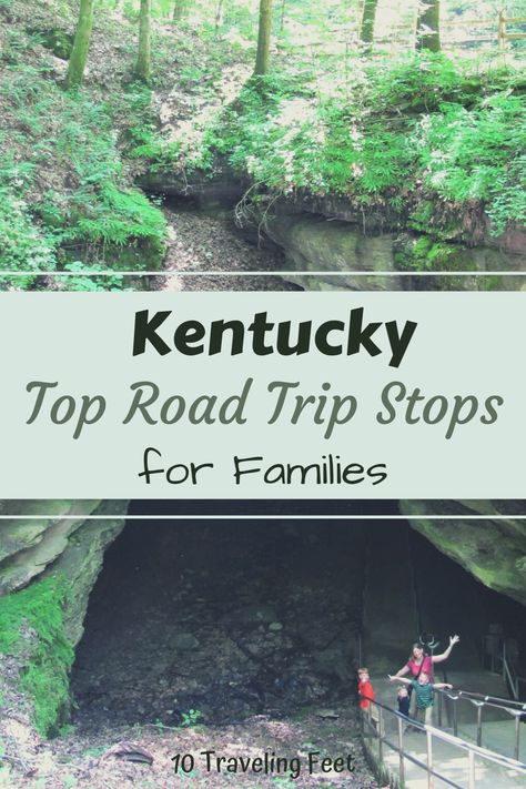 Things To Do In Kentucky With Kids, Kentucky Road Trip, Dollywood Vacation, Things To Do In Kentucky, Travel Kentucky, Road Trip Stops, Family Vacations Usa, Kentucky Vacation, Best Family Vacation Spots