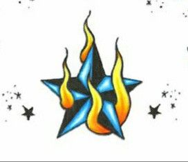 Tattoo Star, Neotraditional Tattoo, Star Tattoo Designs, Star Tattoo, School Tattoo, Doodle Sketch, Star Tattoos, Old School Tattoo, Body Mods