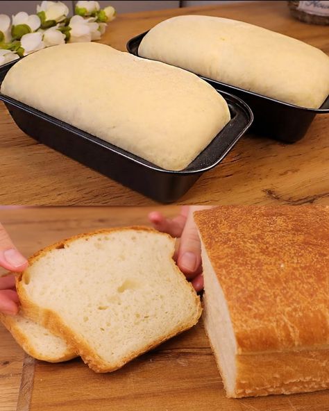 American Bread Recipe - Greenku Recipes Homemade Sandwich Bread, Veggie Patties, Nice Cream Recipe, Banana Nice Cream, Homemade Sandwich, Bread Soft, Leftover Bread, Banana Bites, Banana Breakfast