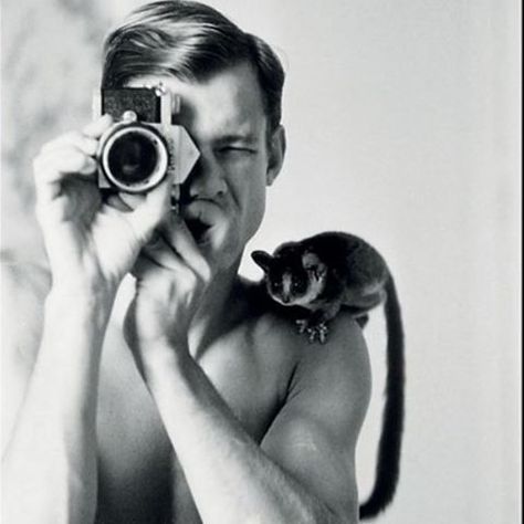 Peter Beard, self portrait, 1968. Holding A Camera, Peter Beard, Photo Star, Robert Frank, Taking A Picture, Mary Cassatt, Famous Photographers, Ansel Adams, Black And White Photography