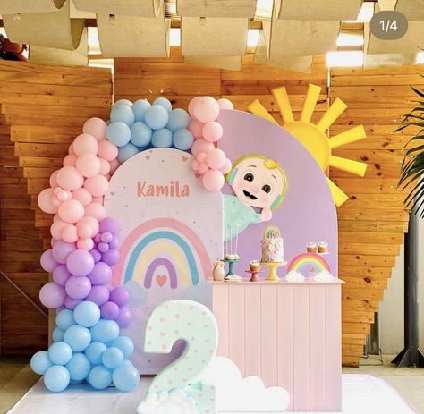 Baby Birthday Party Theme, 2nd Birthday Party For Girl, 1st Birthday Girl Decorations, Happy Birthday Decor, 1st Birthday Party Decorations, Watermelon Birthday, 2nd Birthday Party Themes, Birthday Party Theme Decorations, Girl Birthday Themes