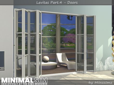 The Sims Resource - MINIMALSIM Levitas Part.4 - Levitas Doors Sims 4 Open Window, Sims Cc Doors And Windows, Sims 4 Cc Sliding Doors, Ts4 Doors And Windows Cc, Sims 4 Cc Furniture Windows, Cc Windows Sims 4, Sims Windows Cc, Ts4 Windows Cc, Sims4 Doors