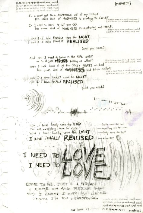 Is this real love?  Or is it just madness keeping us afloat?    Madness - Muse Muse Quotes Band, Always The Artist Never The Muse, Muse Aesthetic Band, Muse Lyrics, Muse Songs, Muse Band, Lyrics To Live By, My Muse, Soundtrack To My Life