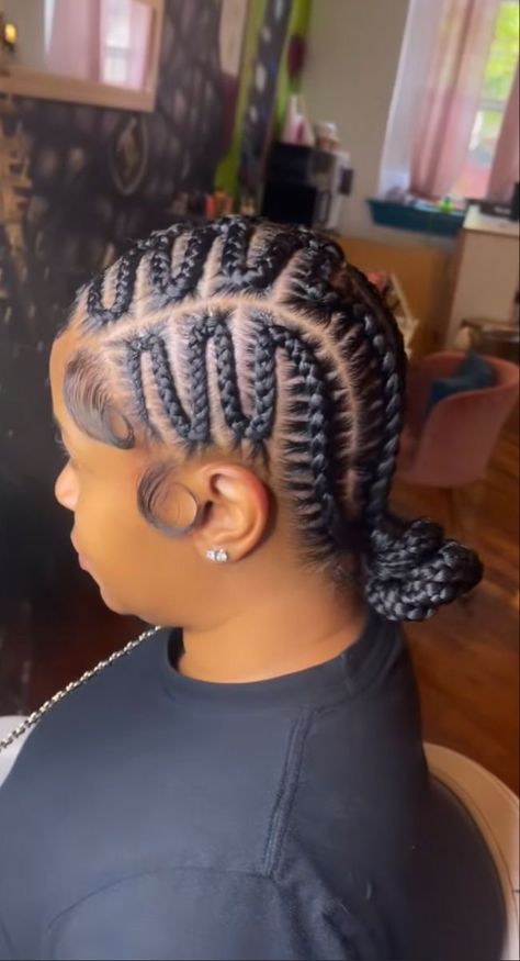 Small Cornrow Ponytail Hairstyles, S Braids, Feed In Braids, Black Ponytail Hairstyles, Feed In Braids Hairstyles, Goddess Braids Hairstyles, Quick Weave Hairstyles, Braids Hairstyles Pictures, Braided Cornrow Hairstyles