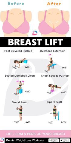 Beginner Pilates, Latihan Dada, Breast Workout, Trening Fitness, Breast Lift, At Home Workout Plan, Trening Abs, Body Fitness, Easy Workouts