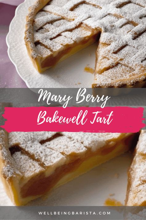 Indulge in the classic British charm of Mary Berry's Bakewell Tart! 🥧✨ This homemade delight features a buttery pastry crust filled with almond-infused frangipane and topped with raspberry jam. 👩‍🍳🏡 Elevate your dessert game with this easy recipe inspired by Mary Berry's baking expertise. Perfect for afternoon tea or whenever you crave a slice of nostalgia. ☕🇬🇧 Mary Berry Bakewell Tart, Marry Berry Recipes, Mary Berry Desserts, Mary Berry Recipes Baking, Mary Berry Baking, Bakewell Tart Recipe, Bakewell Tarts, Fruit Bread Recipes, Almond Frangipane