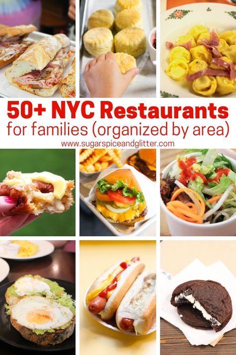 While planning our NYC Family Vacation, I was a bit stumped by all of the different areas and how to get to all of the restaurants on my NYC bucket list. After spending way too much time figuring all of it out, I wanted to share with you the fruit of my labour: 50+ Family … Little Italy Nyc, Fun Restaurants In Nyc, Nyc Family, Nyc Bucket List, Kids Restaurants, Dinner Places, Kid Friendly Restaurants, Nyc With Kids, New York Food