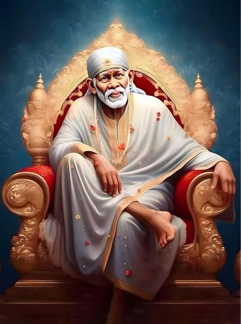 Saibaba Wallpapers, Jai Sai Ram, Sai Nath, Spiritual Photos, Sai Baba Miracles, Spiritual Wall Decor, Spiritual Religion, Shirdi Sai Baba Wallpapers, Sai Baba Hd Wallpaper