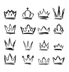 Majestic crown logo sketch prince and princess Vector Image Crown Symbol, Crown Drawing, Crown Tattoo Design, Logo Sketches, Crown Tattoo, Crown Logo, Graffiti Drawing, Tattoo Flash Art, Symbol Design