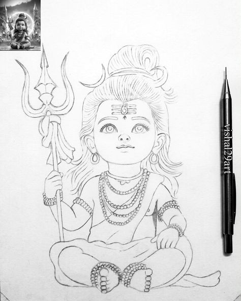 Lord Shiva Aesthetic Drawing, Shivji Sketch Pencil Easy, Shiva Art Drawing Paintings, Mahadev Drawing Art, Shiv Drawings Sketches, Lord Shiva Sketch Pencil, Shiva Sketch Pencil, Shiva Doodle, Shiv Drawings Easy