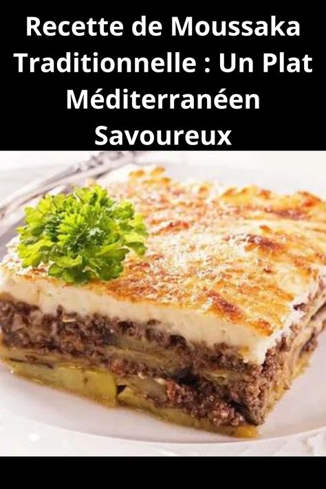 Recette de Moussaka Traditionnelle : Un Plat Méditerranéen Savoureux Bienvenue sur notre site dédié à la découverte de délicieuses recettes du monde. Aujourd'hui, nous vous proposons de vous envoler vers la Grèce avec notre recette de moussaka traditionnelle. Ce plat méditerranéen emblématique est un véritable délice pour les papilles. Dans cet article, nous vous dévoilons tous les secrets pour préparer une moussaka digne des meilleures tavernes grecques. Spanish Tapas, European Food, Food App, Grocery Lists, Food Waste, Gnocchi, Meal Planner, Comfort Food