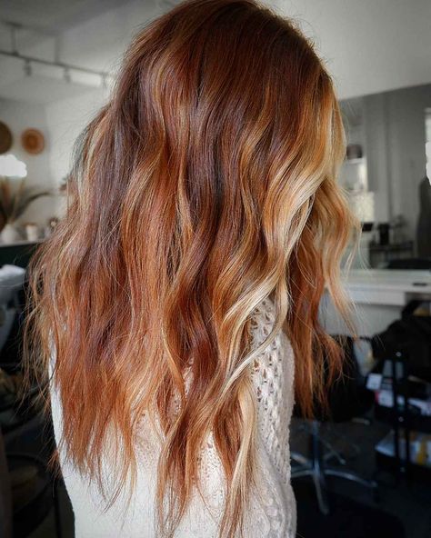 These are The 10 Hottest Hair Color Ideas of 2022 Fall 23 Hair Color Trends, Summer Hair Ideas 2024, Winter Auburn Balayage, Womens Hair Color 2023, Long Hair Colour Ideas 2023, Unique Color Placement Hair, Cowgirl Copper Hair With Blonde Money Pieces, Strawberry Blonde With Dark Highlights, Copper Dimensional Hair Color