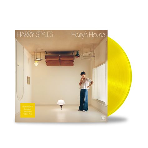 Harry's House (Yellow Vinyl) [VINYL]: Amazon.co.uk: CDs & Vinyl Harry Styles Vinyl, Tyler Johnson, Vinyl House, Harry's House, Midnight Memories, Rough Trade, Late Night Talks, Columbia Records, One Direction Harry