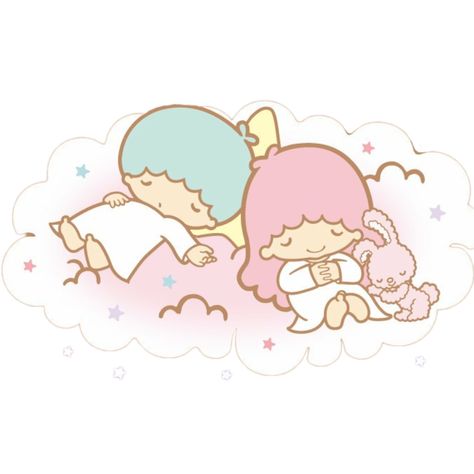 Twin Stars Pfp, Little Twin Stars Icon, Little Star Twins, Twin Stars Sanrio, Sleeping Twins, Kiki Lala, Hello Kitty Videos, Star Banner, Hello Kitty Iphone Wallpaper