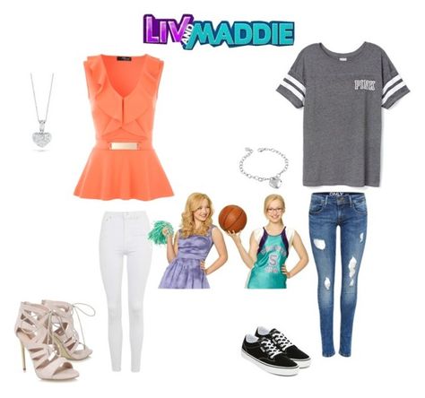 "Liv and Maddie inspired outfit" by ellie-may346 on Polyvore featuring Victoria's Secret, Topshop, Vans, Carvela, West Coast Jewelry, Roberto Coin and Disney Liv And Maddie, Lilly Pulitzer Outfits, Roberto Coin, Inspired Outfits, School Outfits, West Coast, Lilly Pulitzer, Outfit Inspirations, Topshop