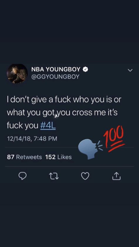 Yb Tweets, Nba Yb Tweets, Nba Youngboy Quotes Relationship, Yb Quotes, Youngboy Never Broke Again Quotes, Nba Youngboy Quotes Twitter, Nba Youngboy Quotes About Life, Nba Youngboy Tweets, Nba Youngboy Aesthetic Qoutes