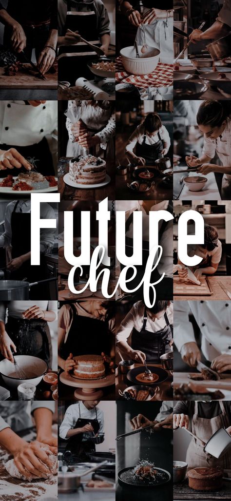 Cookery Aesthetic, Chef Wallpaper Iphone, Foodie Aesthetic Wallpaper, Chef Vision Board, Chef Asthetic Picture, Chef Wallpaper Aesthetic, Chef Aesthetic Wallpaper, Restaurant Server Aesthetic, Future Chef Wallpaper