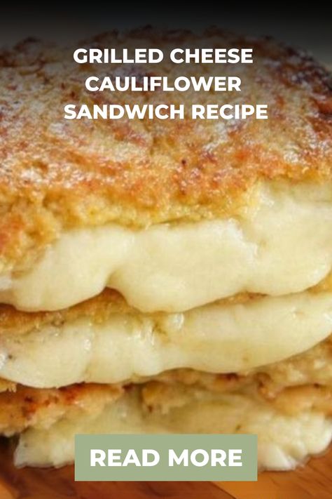 Grilled Cheese Cauliflower Sandwich Recipe Cauliflower Grilled, Cauliflower Grilled Cheese, Keto Diet List, Starting Keto Diet, Cauliflower Crust, Low Carb Diets, Cheese Tasting, Ketogenic Diet For Beginners, Keto Diet Menu