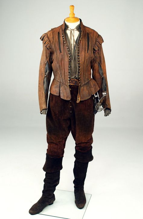 The New World (2006), 17th Century, Colin Farrell as Captain John Smith. Costume Design by Jacqueline West. | Flickr - Photo Sharing! John Smith Costume, 1600s Fashion Men, 17 Century Fashion Men, Explorer Costume, Art Science Museum, 17th Century Clothing, Ray Stevenson, 17th Century Fashion, Louisiana Art