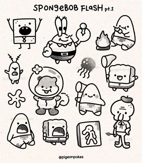 Doodles For Kids, Collage Mural, Cute Easy Doodles, Sweet Art, Traditional Tattoo Art, Tattoo Art Drawings, Easy Doodles Drawings, Cute Doodles Drawings, Cute Doodle Art