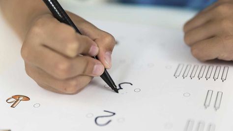 Kids who write numbers backwards could have visual processing issues. Learn how to help kids who reverse numbers. Get tips to help your child form numbers correctly. Homework Music, Inequality Word Problems, Focus Music, Inclusive Classroom, Visual Processing, Informative Essay, Music For Studying, Instructional Strategies, Math Word Problems