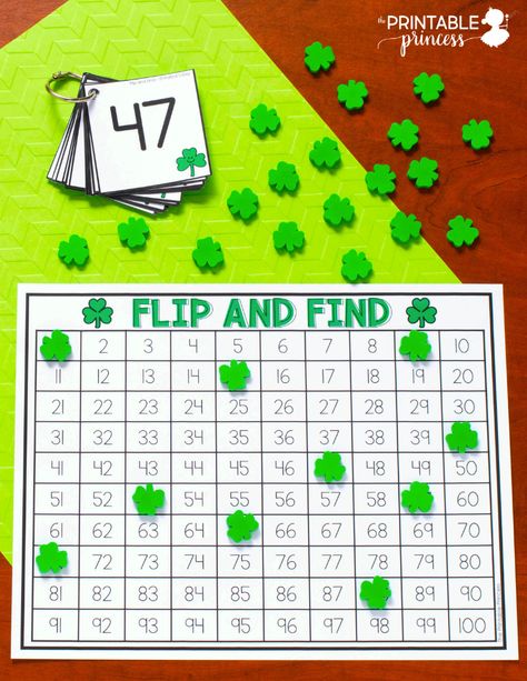 March Write The Room Kindergarten, March Centers Kindergarten Free, March Kindergarten Activities, March Math, Math Tubs, St Patrick's Day Activities, Printable Princess, Kindergarten Math Games, Morning Tubs