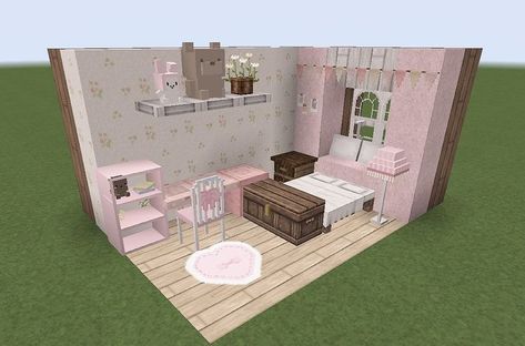 Cute Minecraft Bedrooms, Mc House, Rumah Minecraft Sederhana, Minecraft Interior, Minecraft House Plans, Bangunan Minecraft, Minecraft Cottage, Easy Minecraft Houses, Minecraft Bedroom