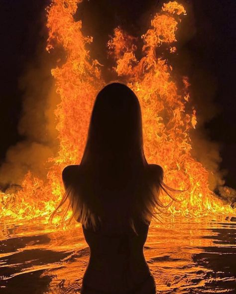 Witch Lighting, Aries Aesthetic, Fire Goddess, Fire Fairy, Sagittarius Women, Zodiac Academy, Celtic Goddess, Queen Aesthetic, Cinderella Disney