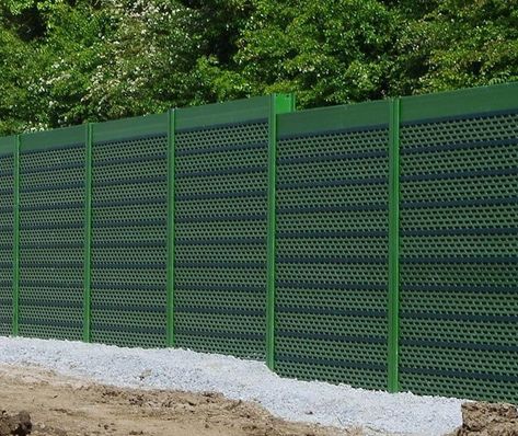 How to Reduce Traffic Noise in Your Garden 4 Noise Barrier Fence, Noise Reduction Landscaping, Noise Reducing Fence, Outdoor Noise Barrier, Noise Blocking Fence, Noise Reduction Panels, Sound Barrier Wall, Acoustic Barrier, Noise Barrier